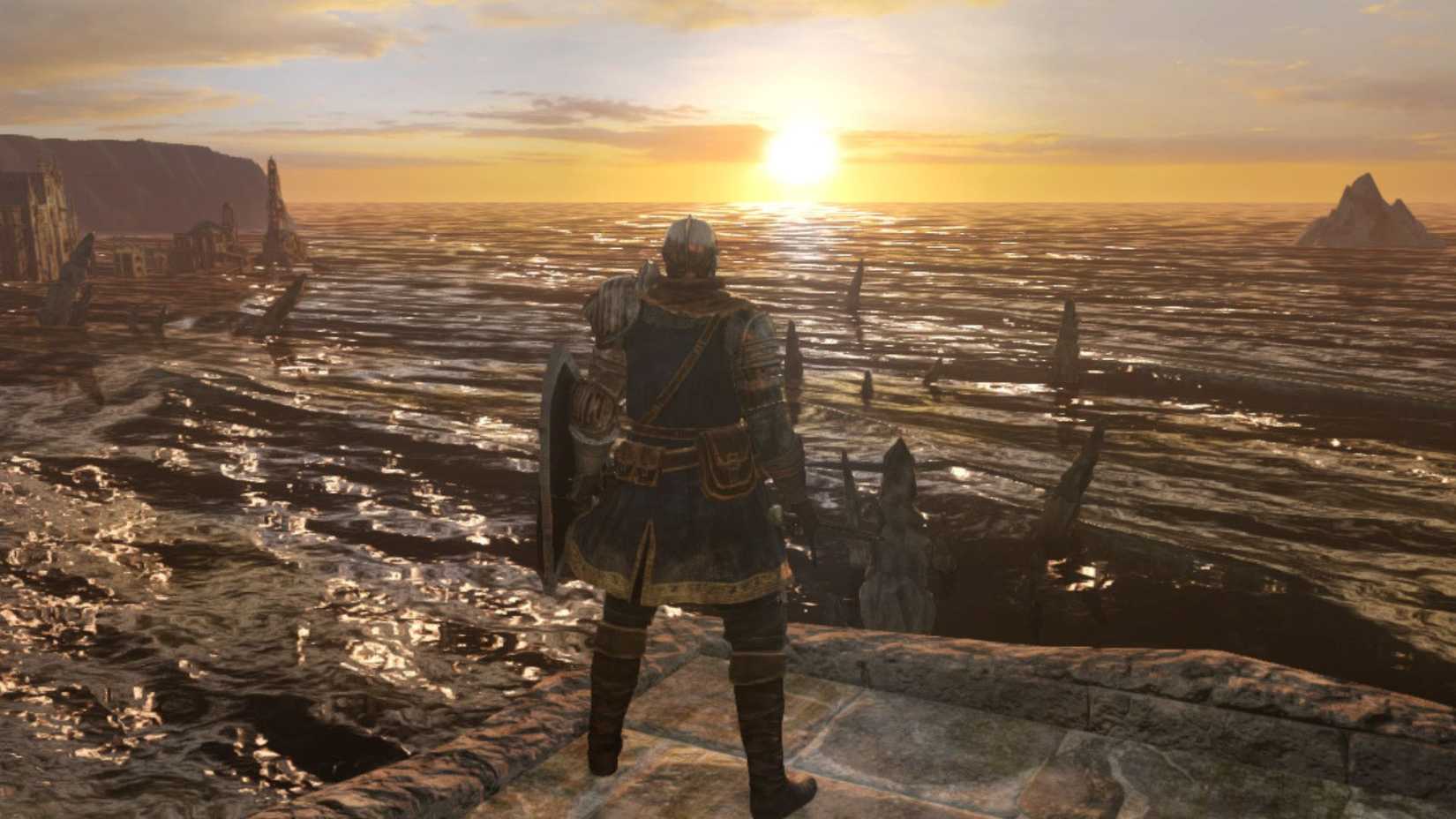 Dark Souls 2 Majula Cliff