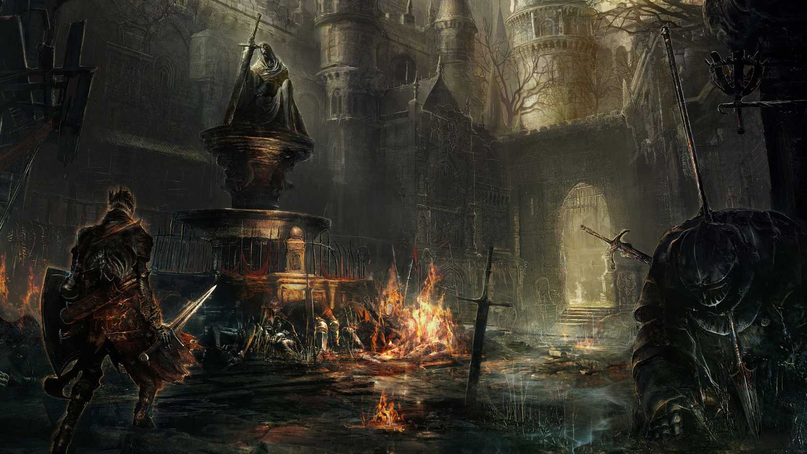 Dark Souls 3 Londor Castle Key art