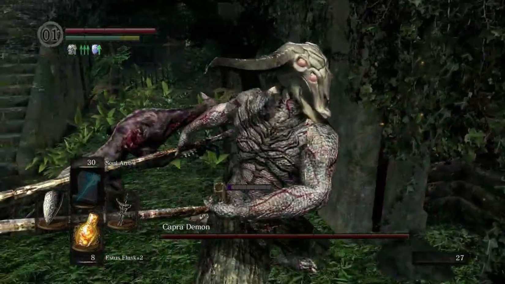 Masters of Dark Souls Capra Demon
