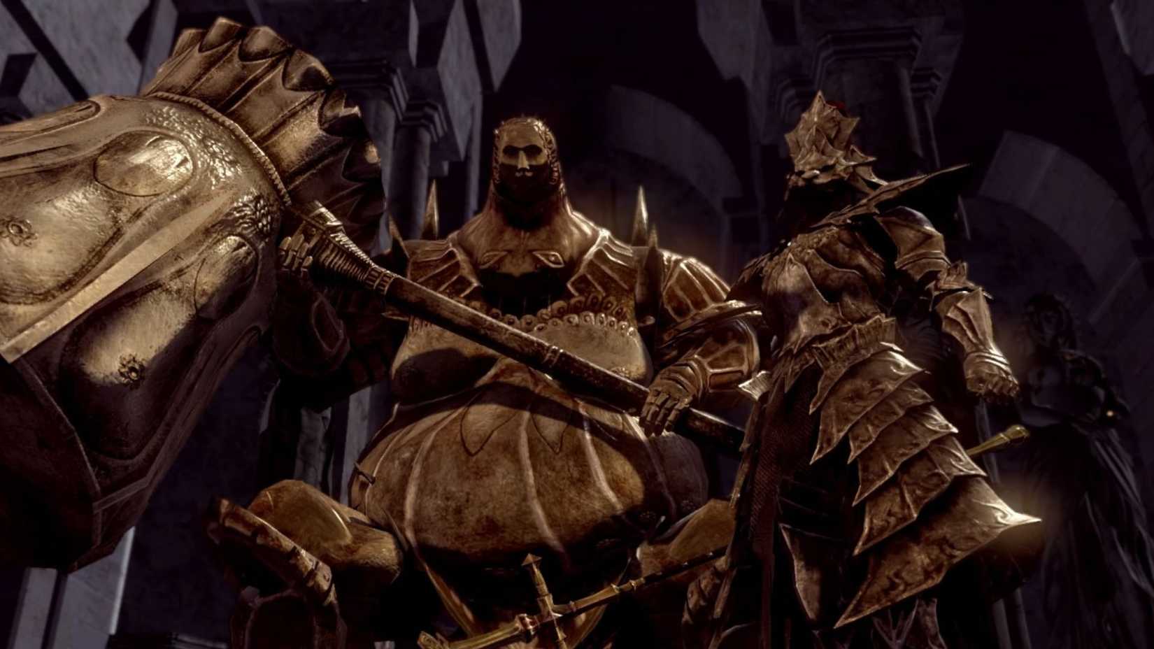 Dark Souls Masters Ornstein and Smough
