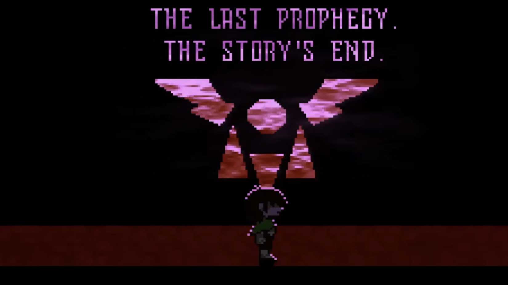 One of the final prophecy panels in Deltarune Chapter 4