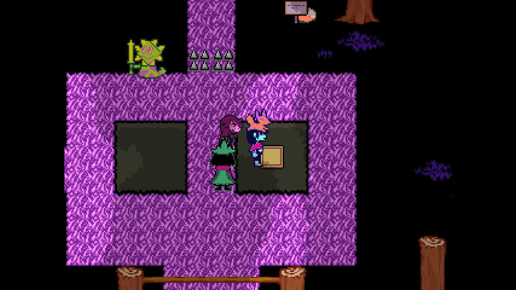 Deltarune Chapter 5 Mushroom Puzzle Solc