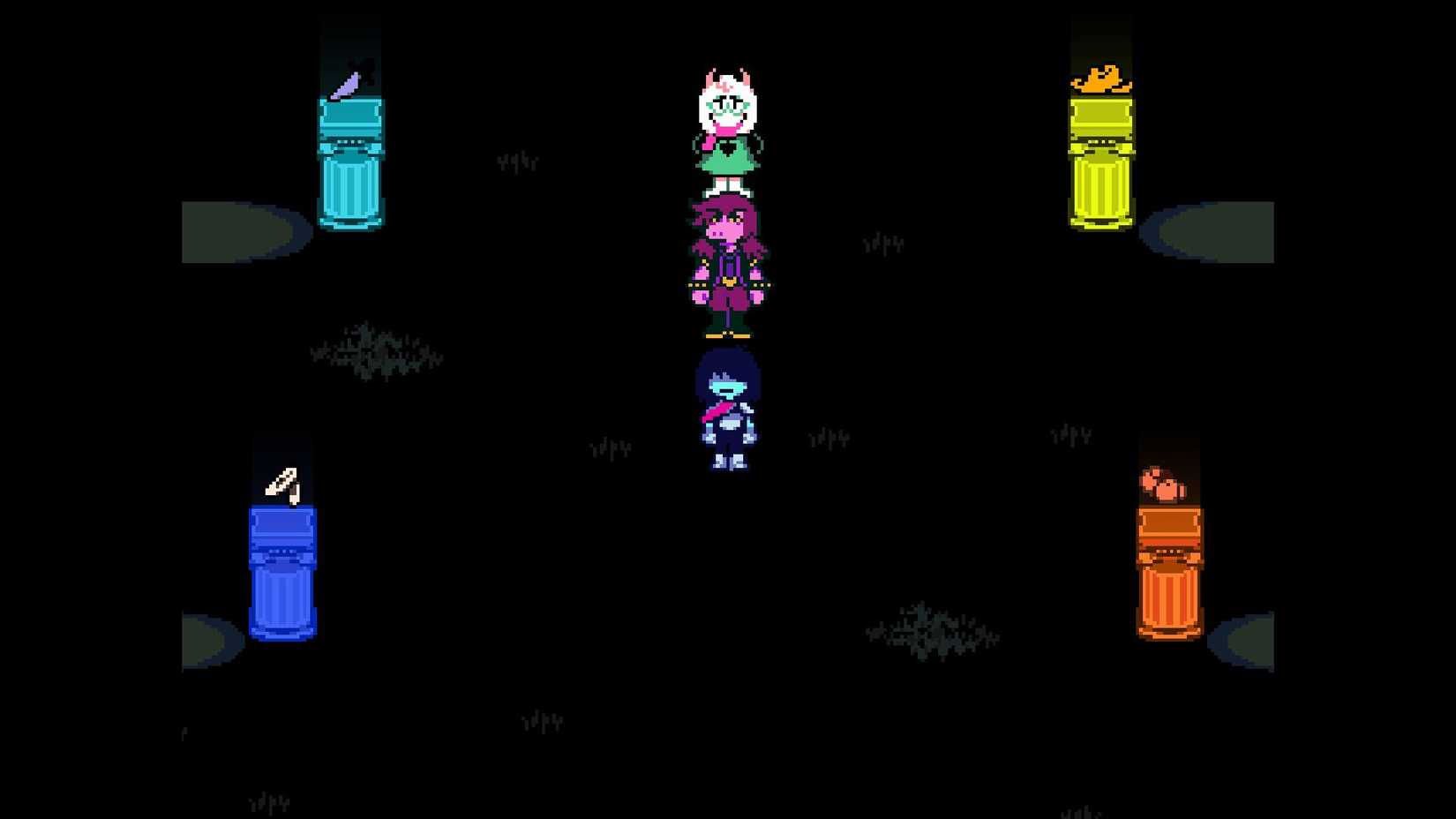 Deltarune Pillars
