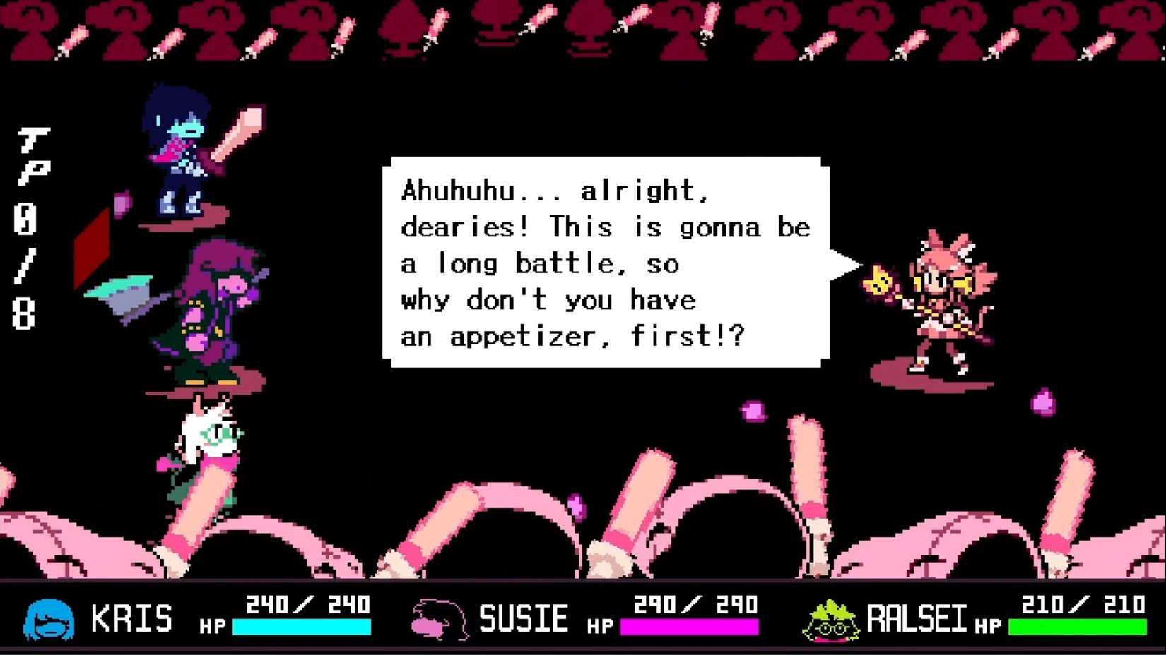 Deltarune: Pink Secret Boss Guide