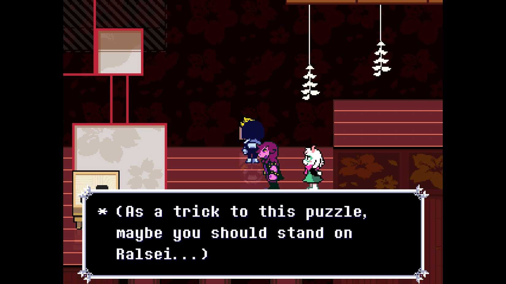deltarune puzzle type