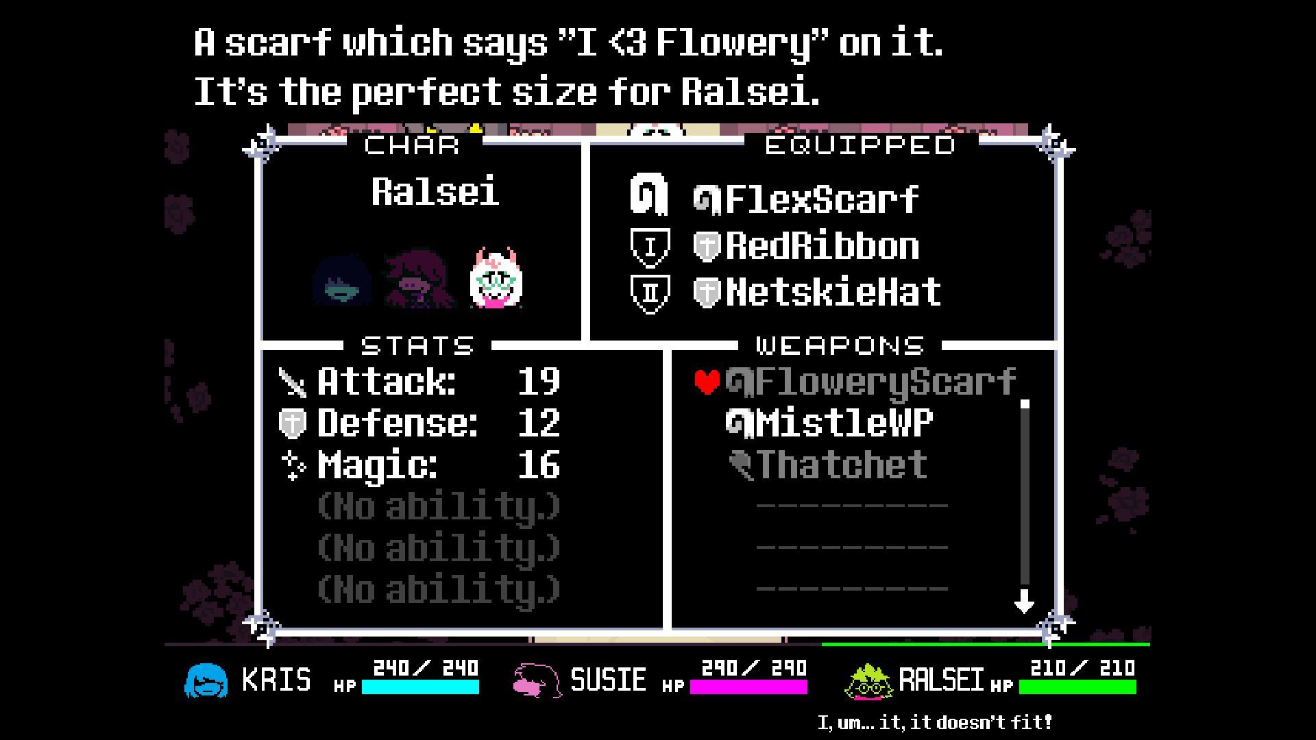 Deltarune: How to Get the Flowery Scarf