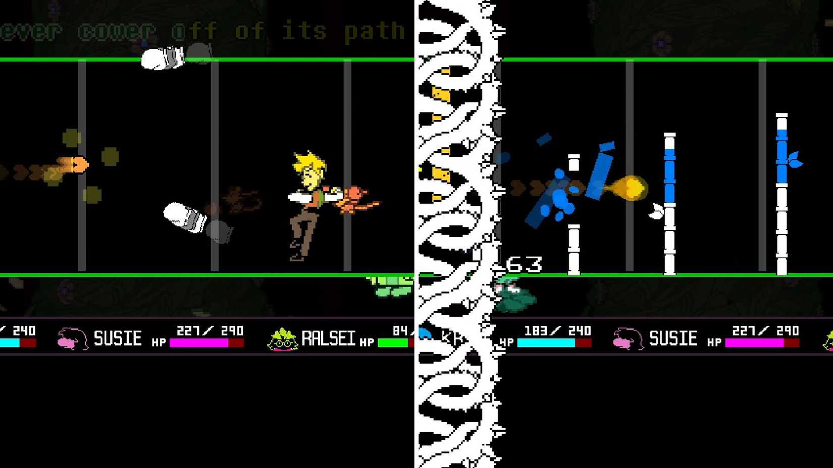 Deltarune Thorn Attack