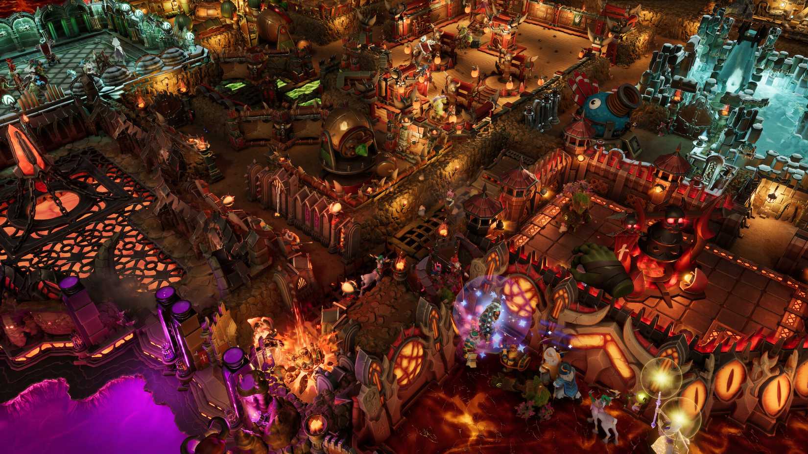 Dungeons 4 Map Overview
