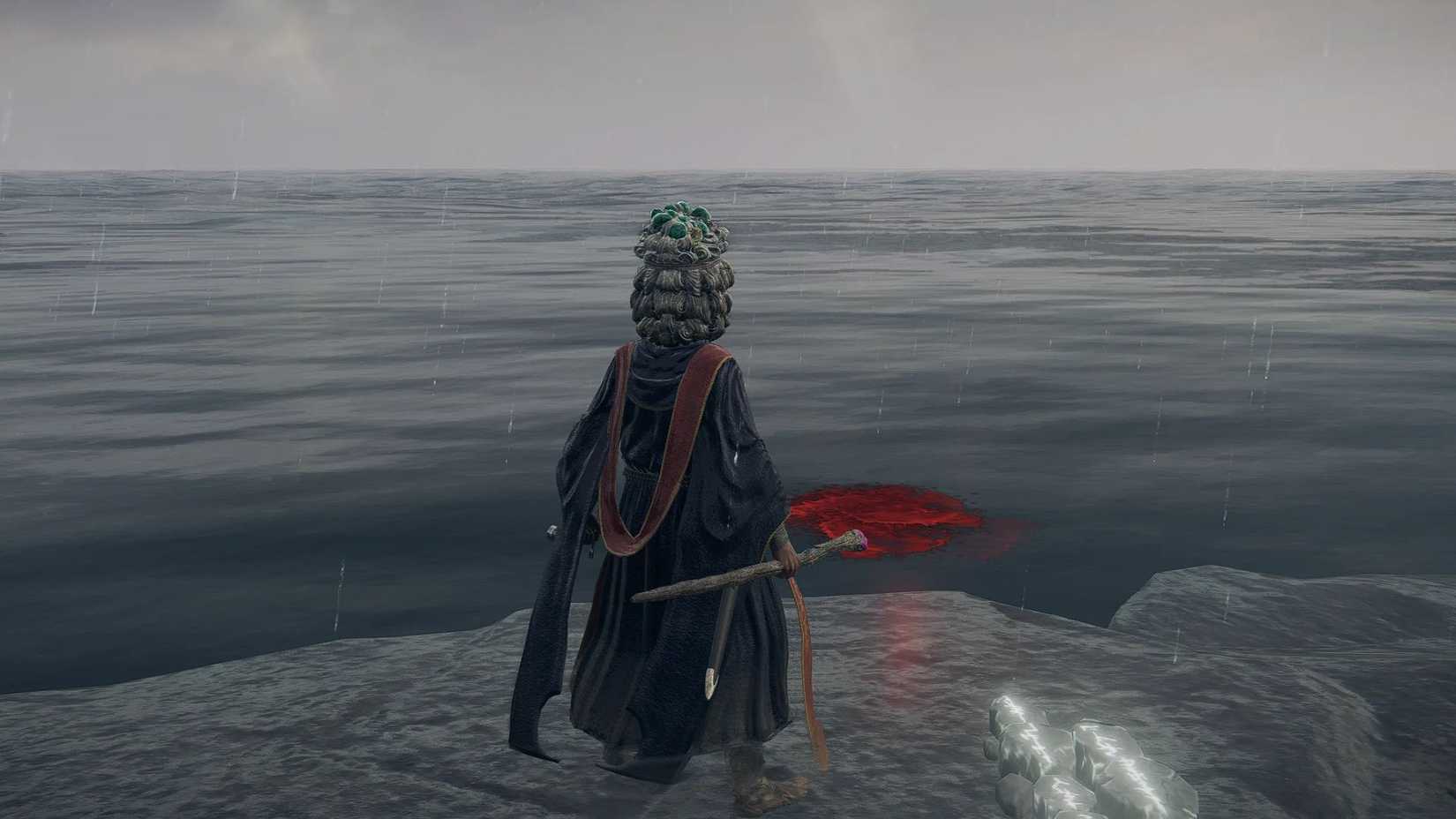 Elden Ring Player Near Ocean