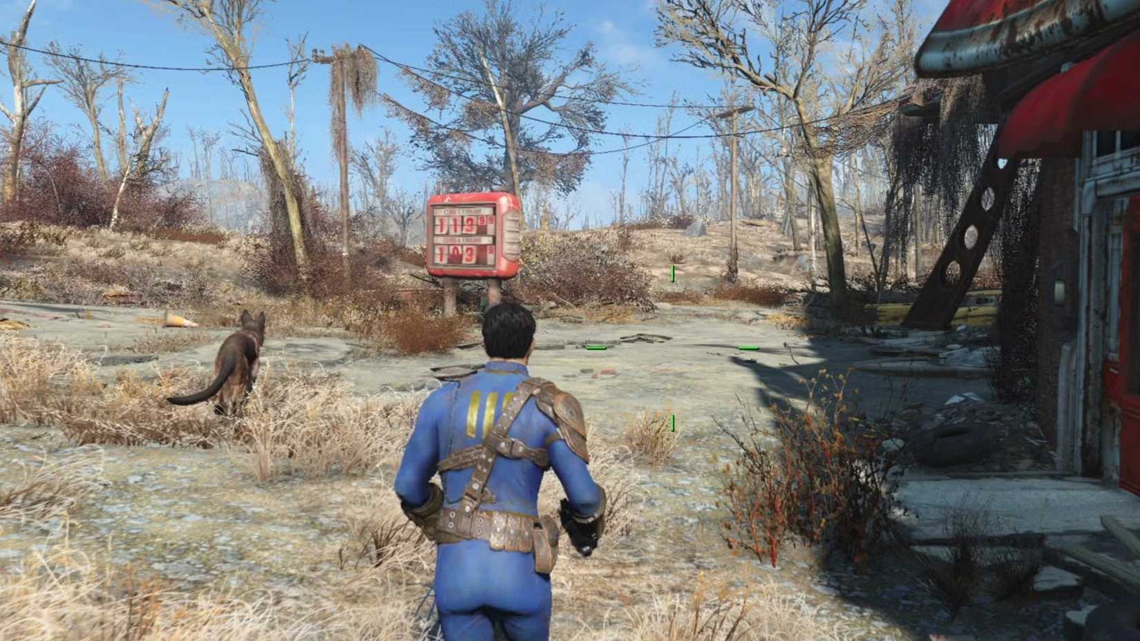 fallout 4 open world with dog