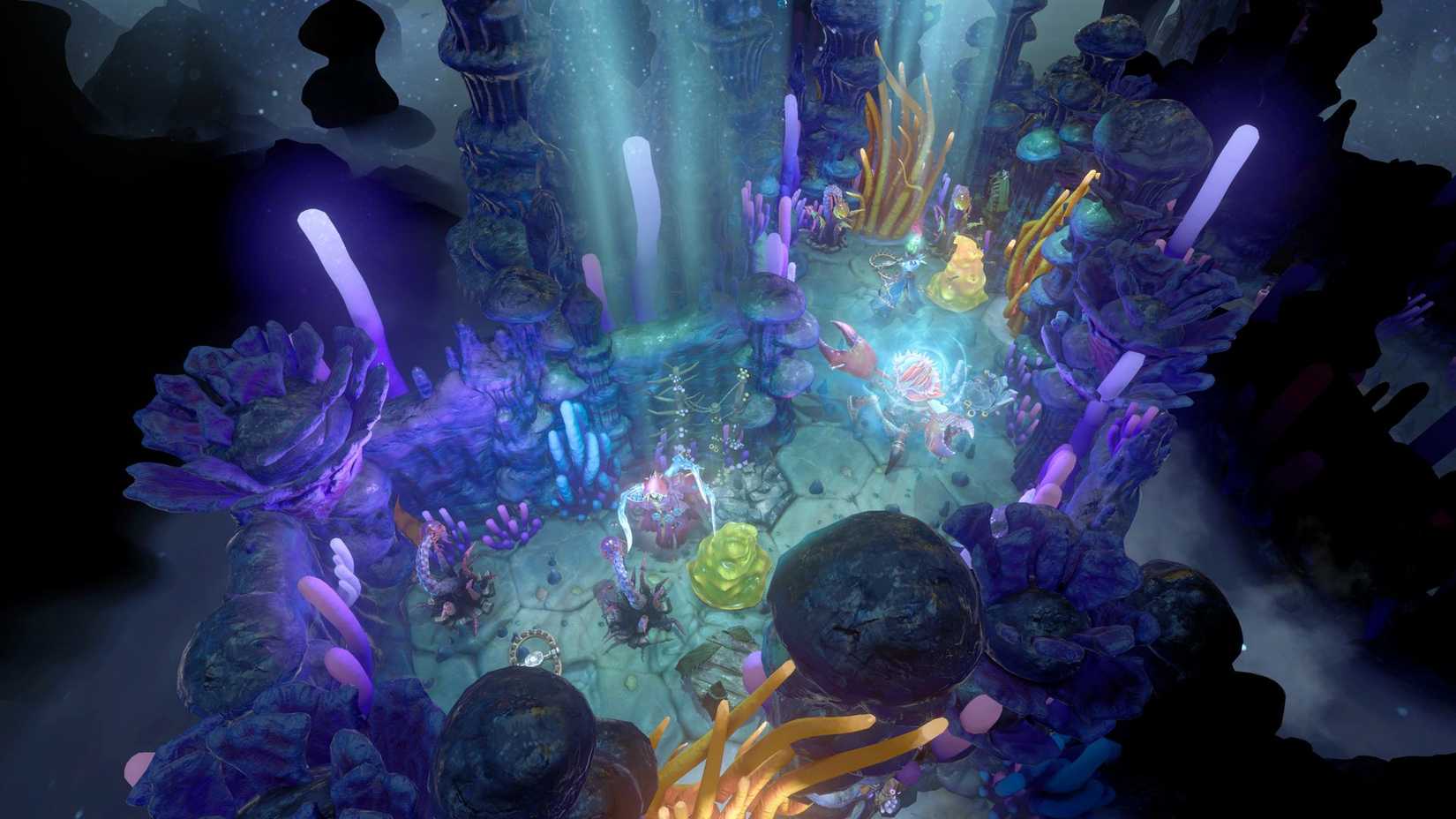 frost heaven underwater cave