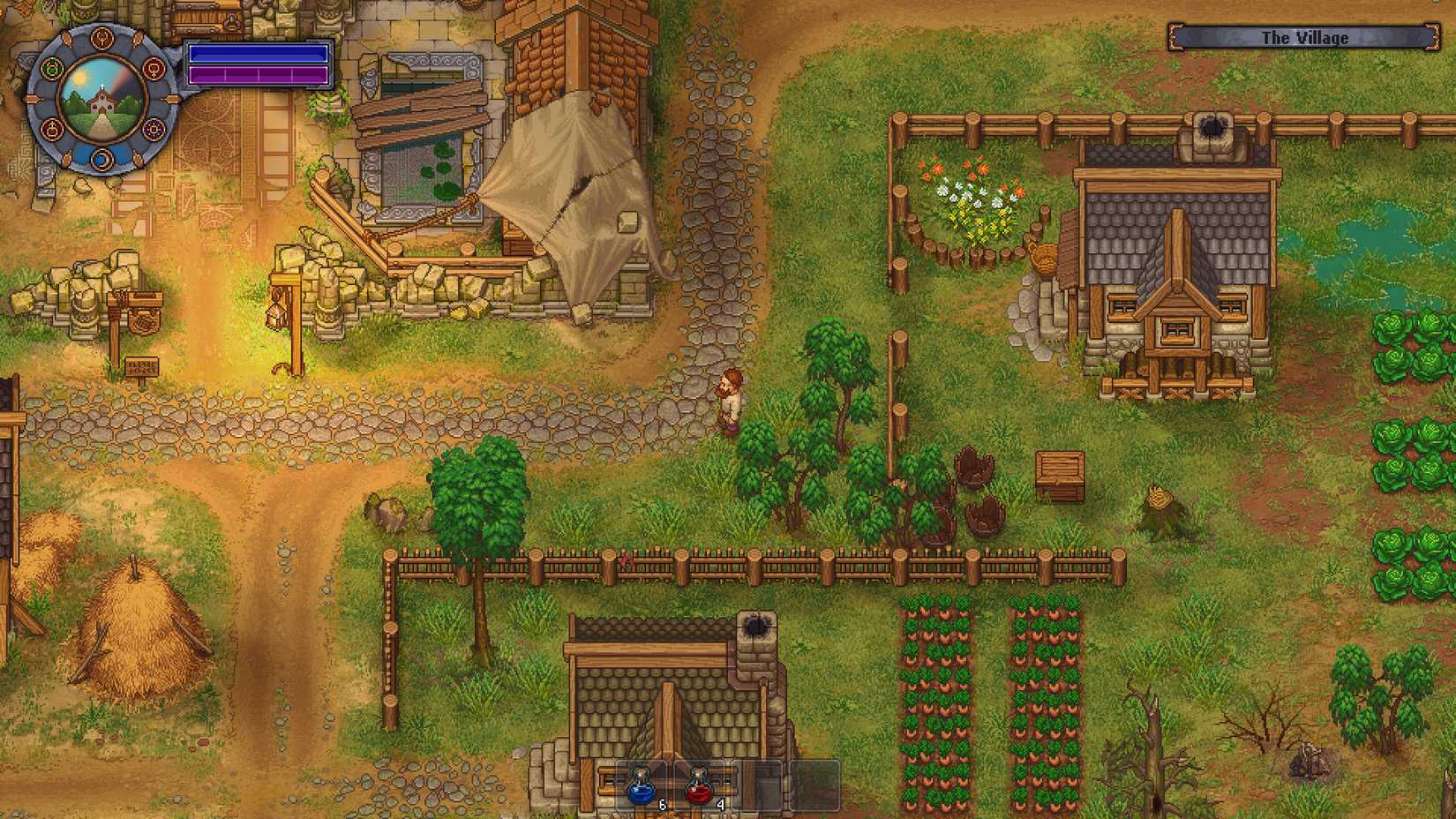 Graveyard Keeper Map Overview