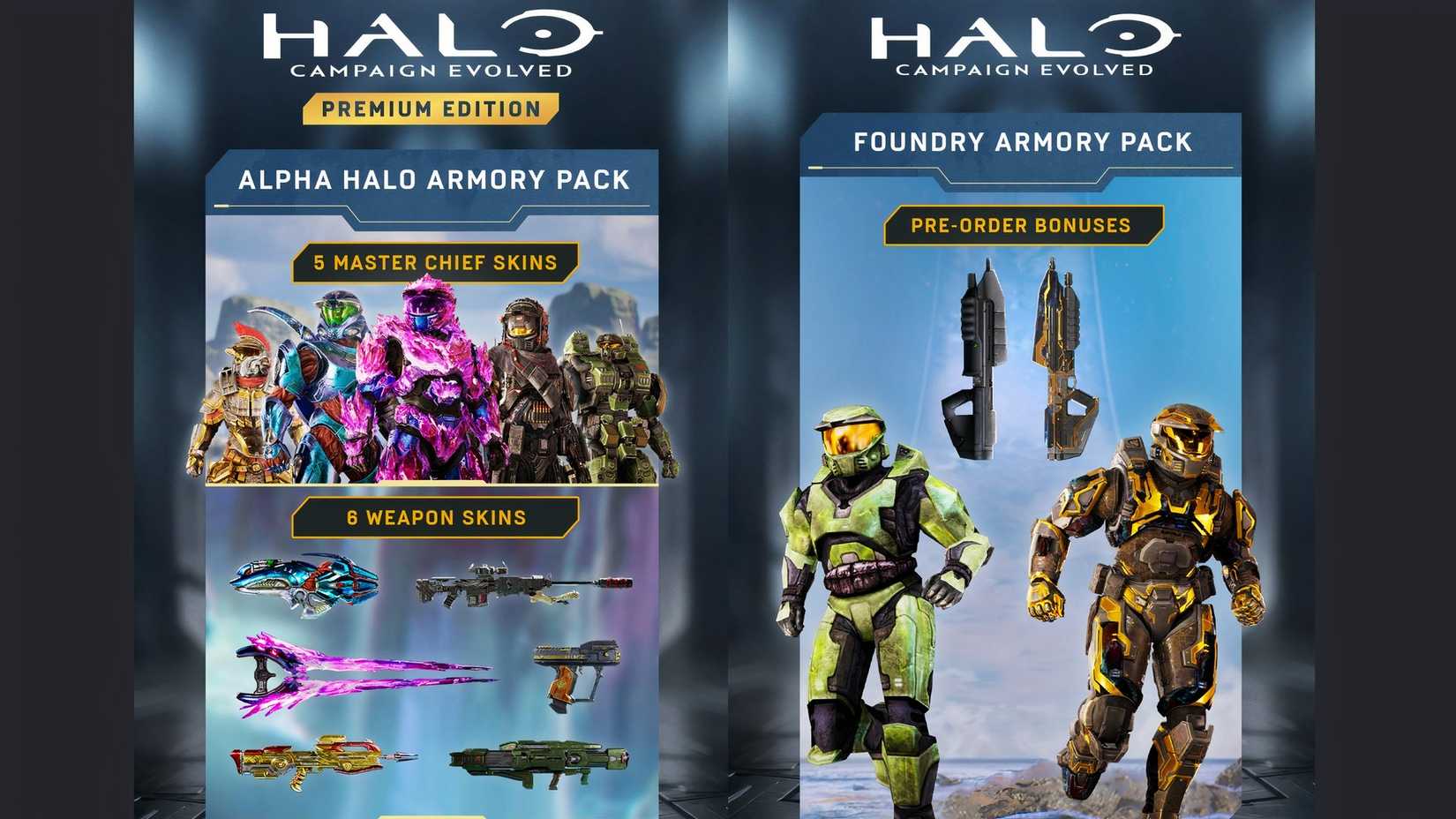 Halo Campaign Evolved Packs