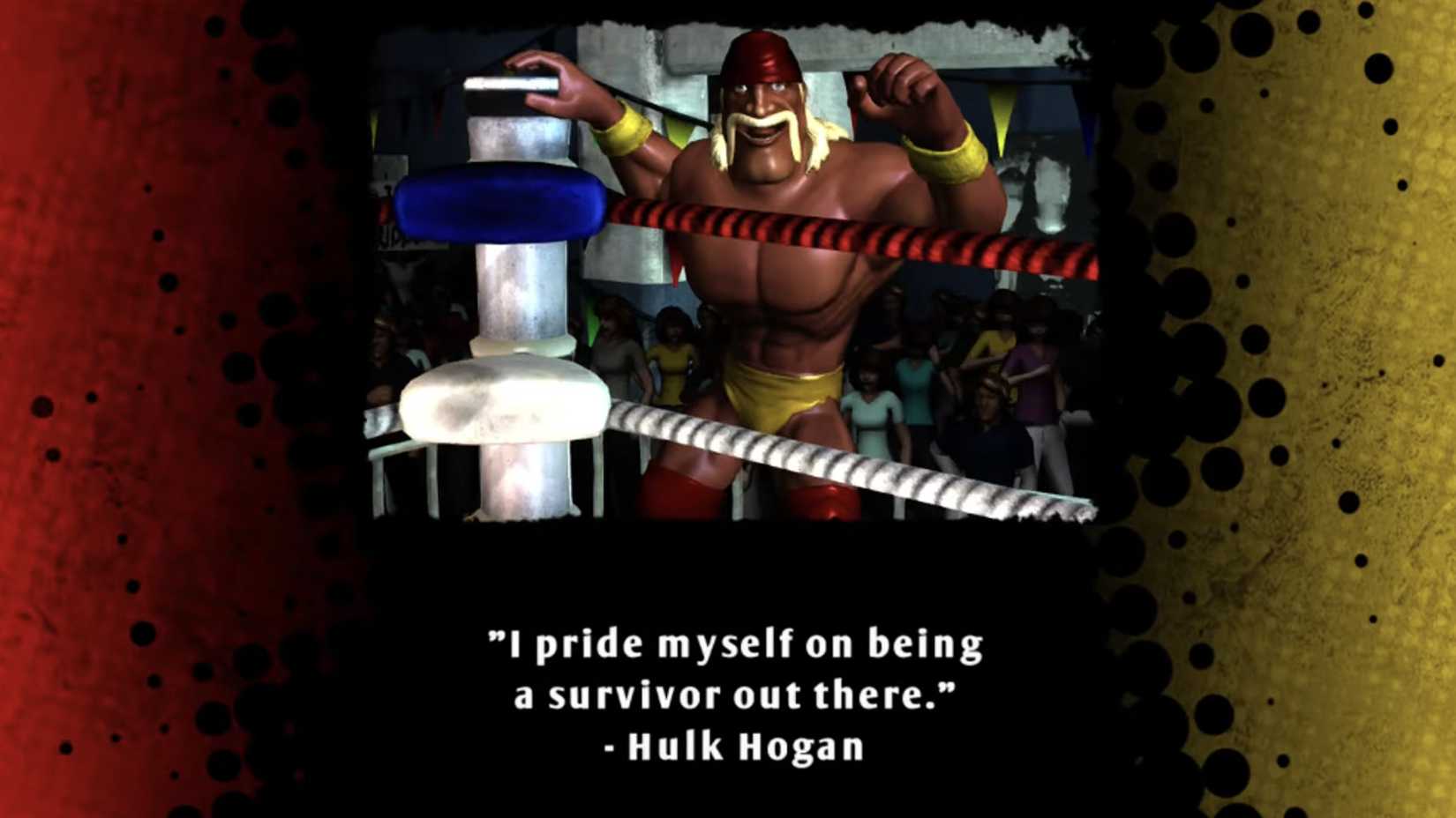 A loading screen from Hulk Hogan's Main Event
