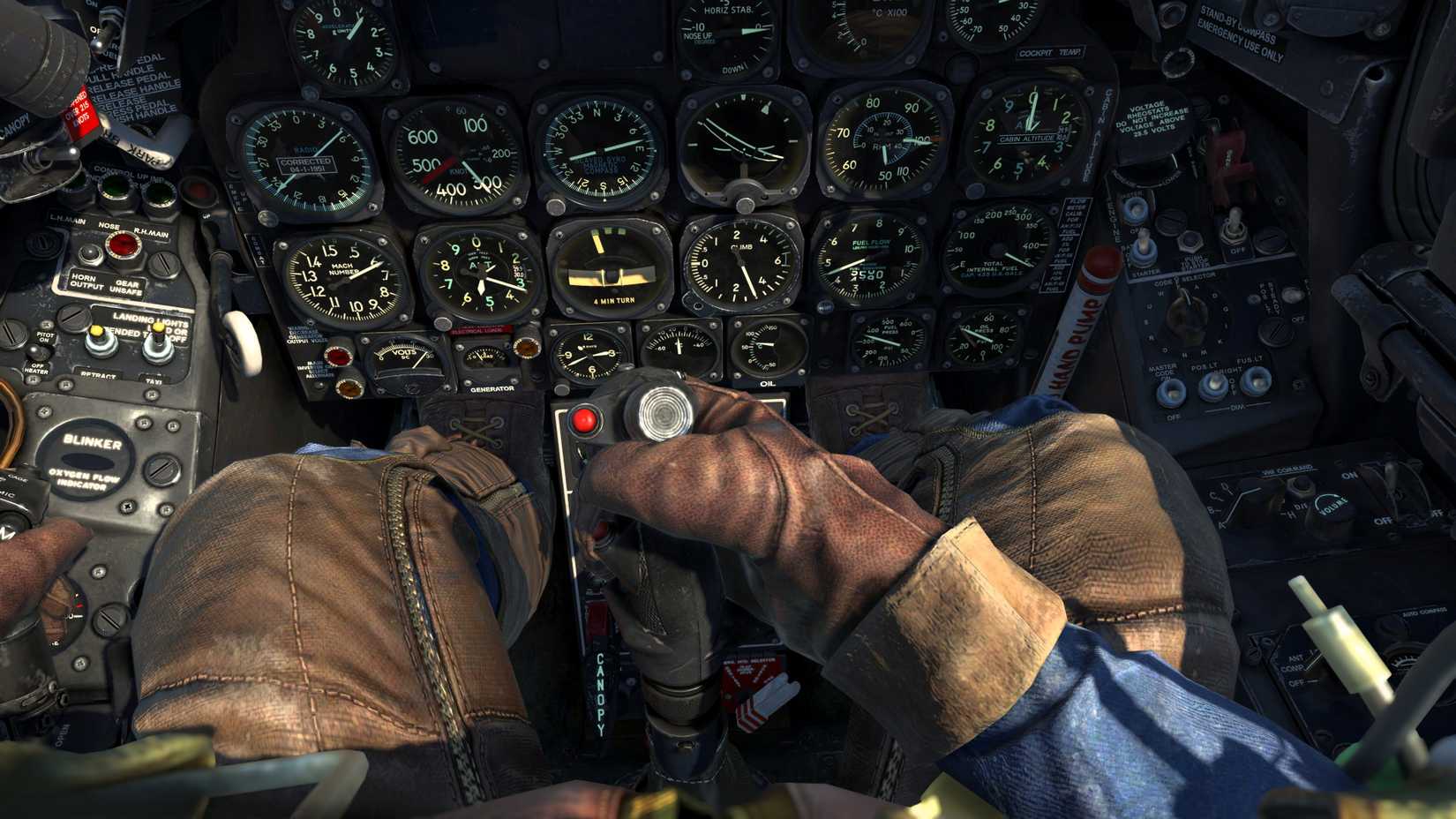 Il-2 Korea F-86 Cockpit
