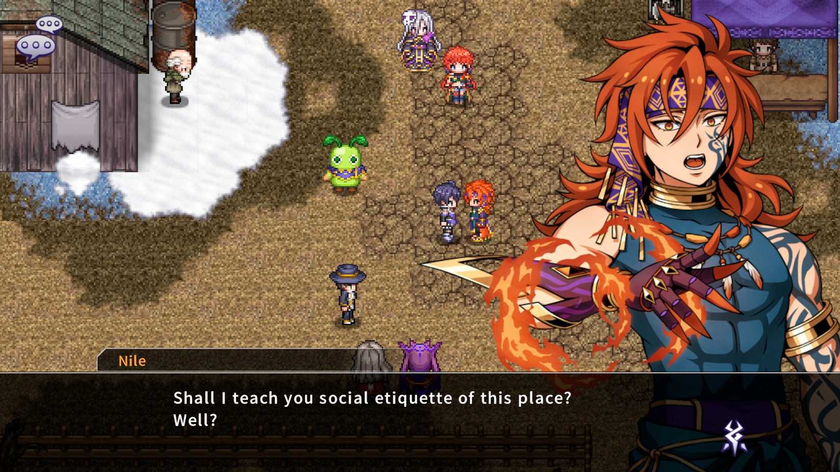 Isekai Villain dialogue