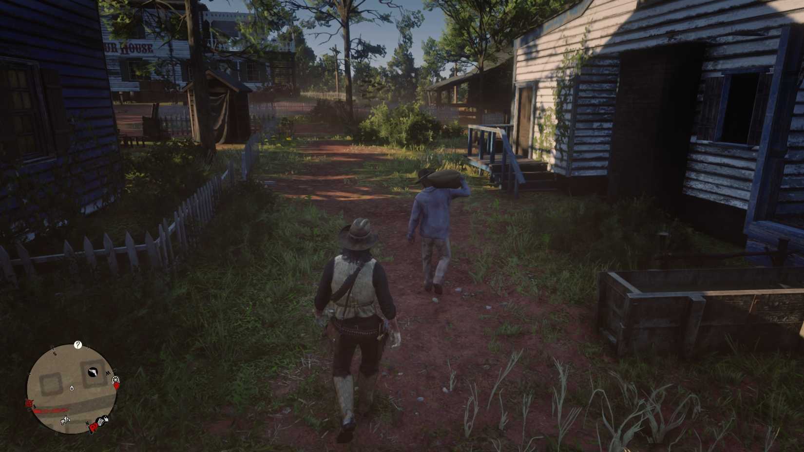 John Following An NPC in Red Dead Redemption 2
