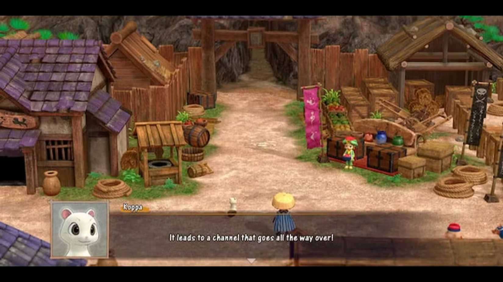 Koppa Speaks in Shiren the Wanderer The Mysterious Pit of Serpentcoil Island (1)