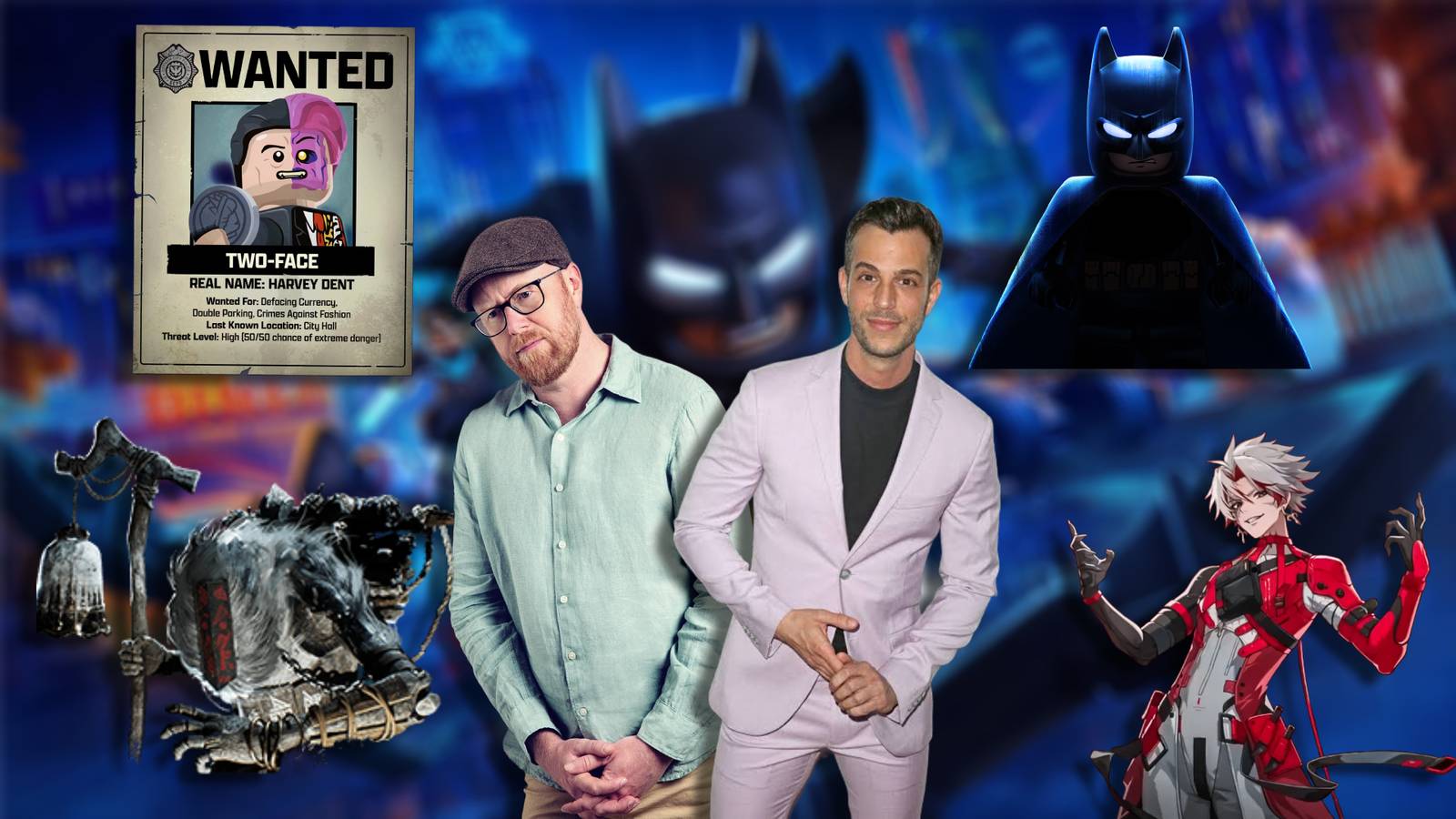 Lego Batman and Two-Face Interview: Shai Matheson and Rich Keeble Talk Taking on the Roles