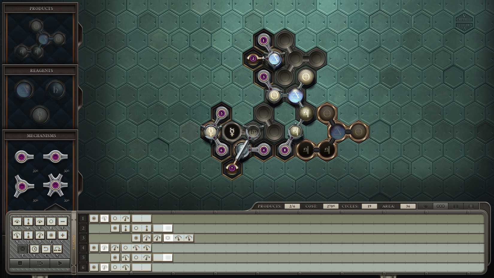 Machine Running in Opus Magnum