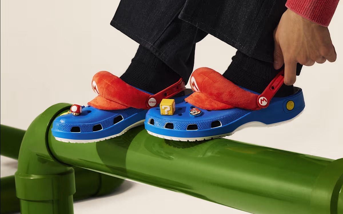 Nintendo Swoops in with Mario x Crocs Partnership to Overshadow ...