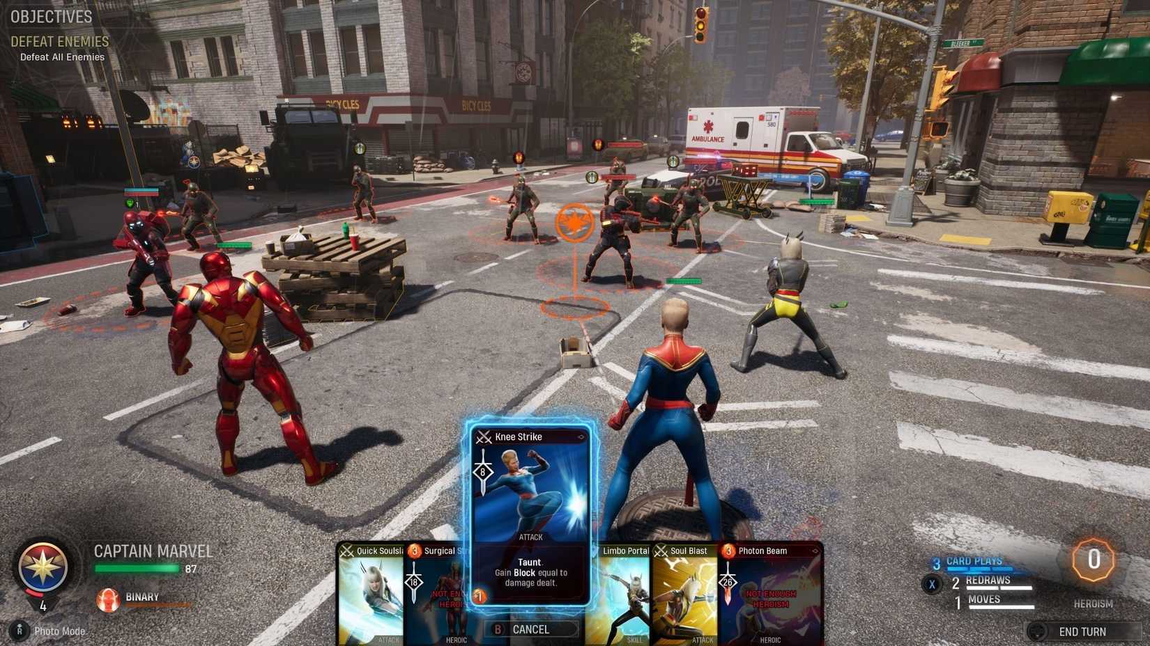 Marvel's Midnight Sons Combat