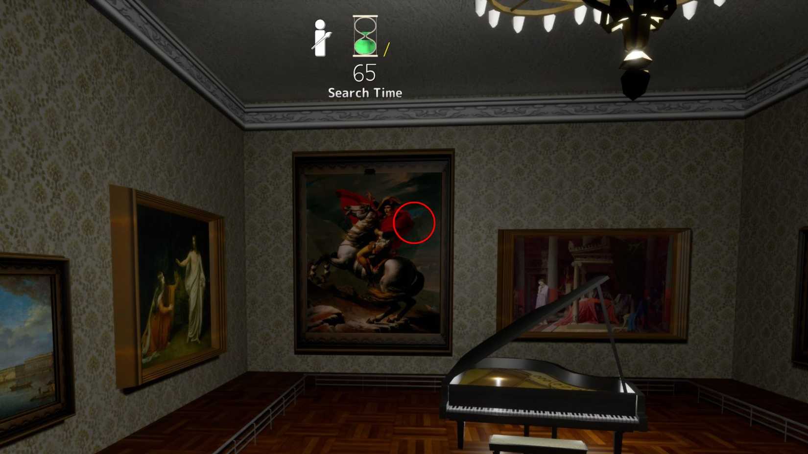 Meccha Chameleon Art Gallery Hiding Napoleon