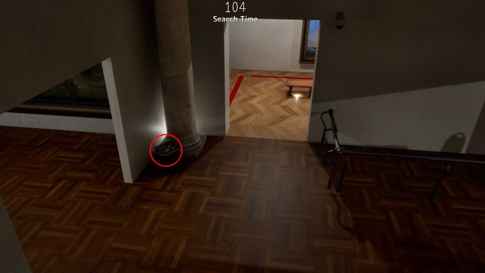 Meccha Chameleon Art Gallery Hiding Spots Garbage Can