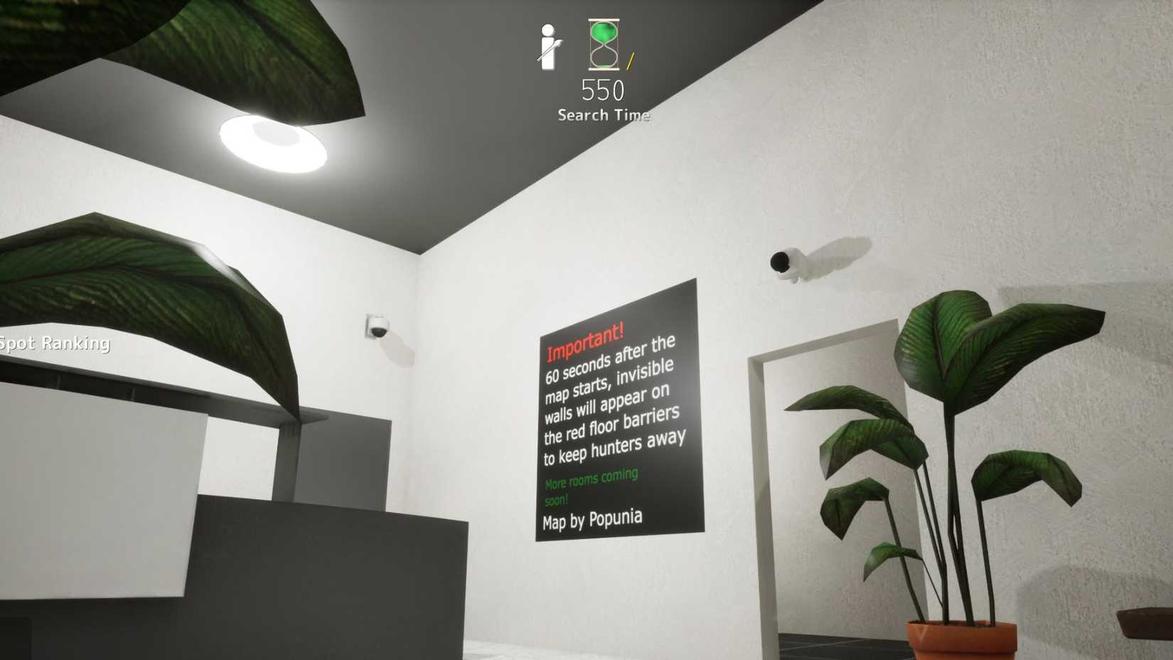 Meccha Chameleon Art Gallery Hiding Spots Security Camera