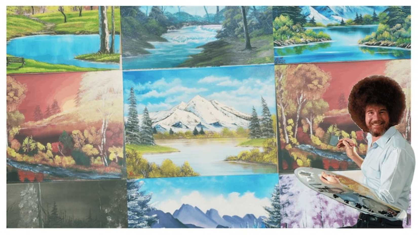 Meccha Chameleon Creative Maps Bob Ross