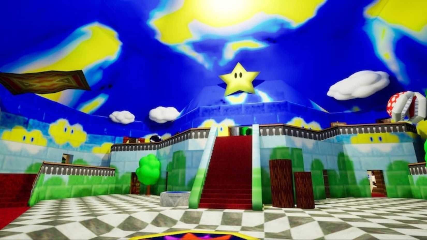 Meccha Chameleon Creative Maps Peach's Castle
