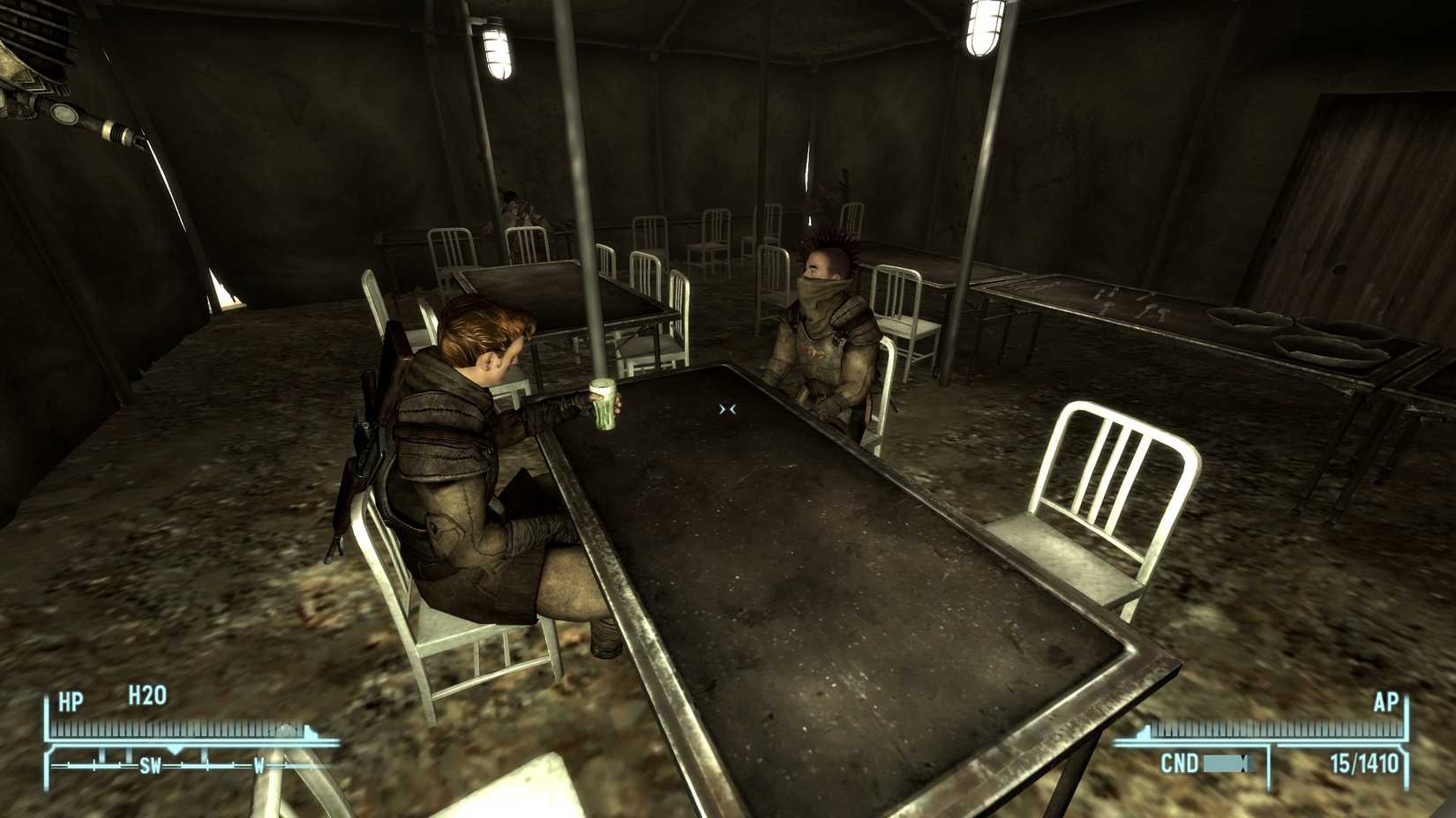 Misfits in Mess Tent New Vegas