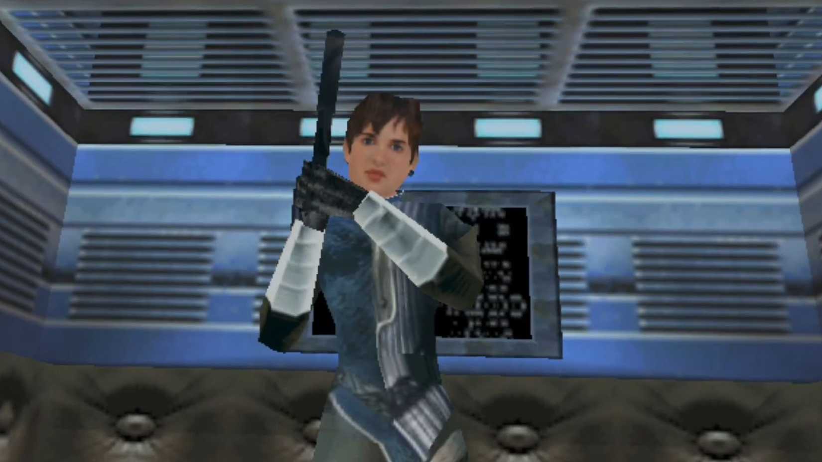 Perfect Dark Joanna in Elevator