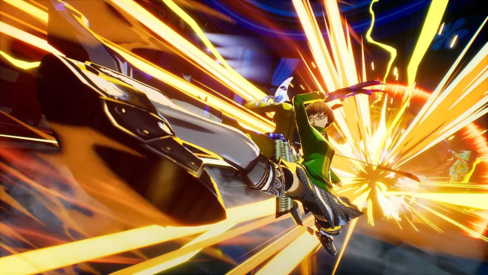 Persona 4 Revival Chie Kick