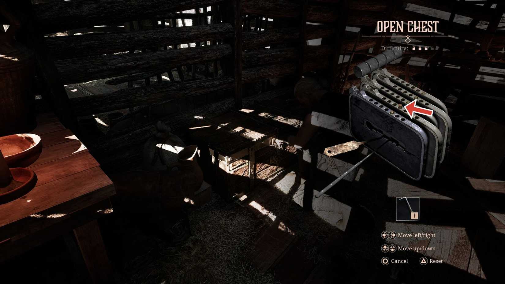 Raise gold pin lockpicking Gothic 1 Remake