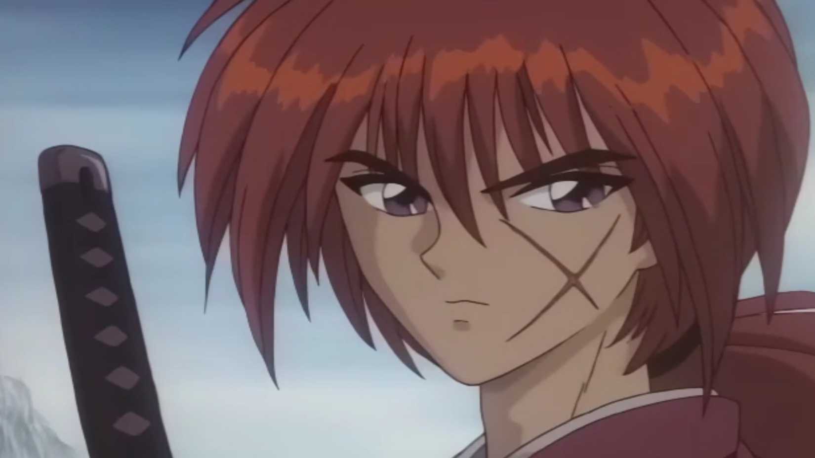 kenshin drawing his sword