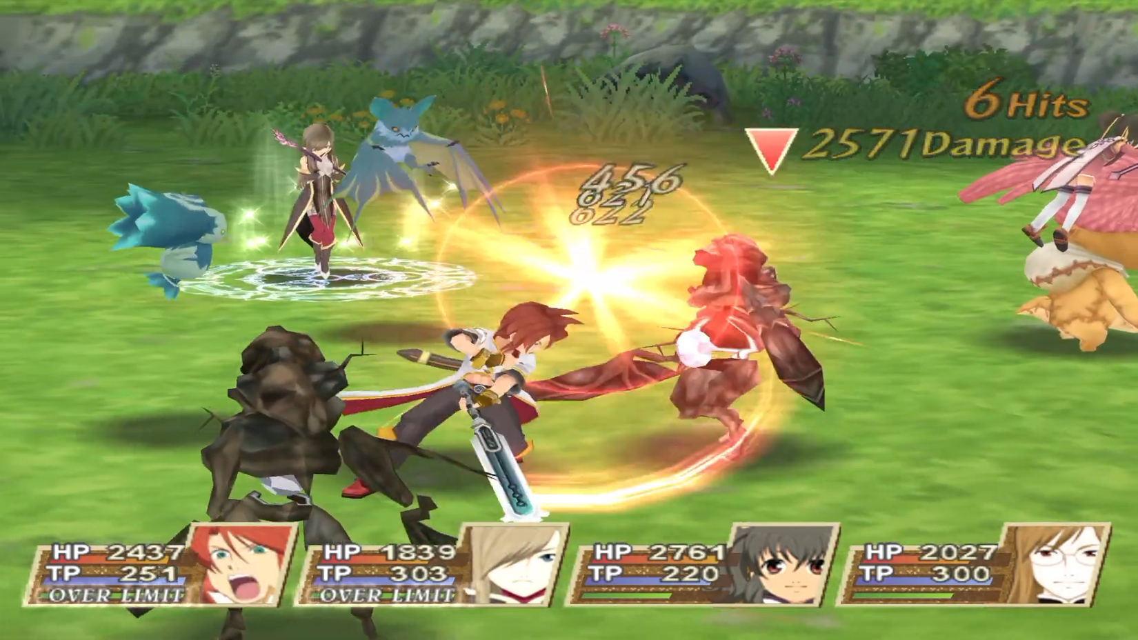 Tales of the Abyss gameplay