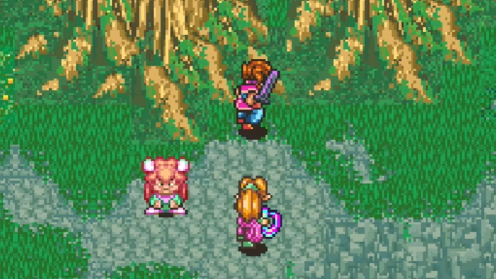 Secret of Mana gameplay