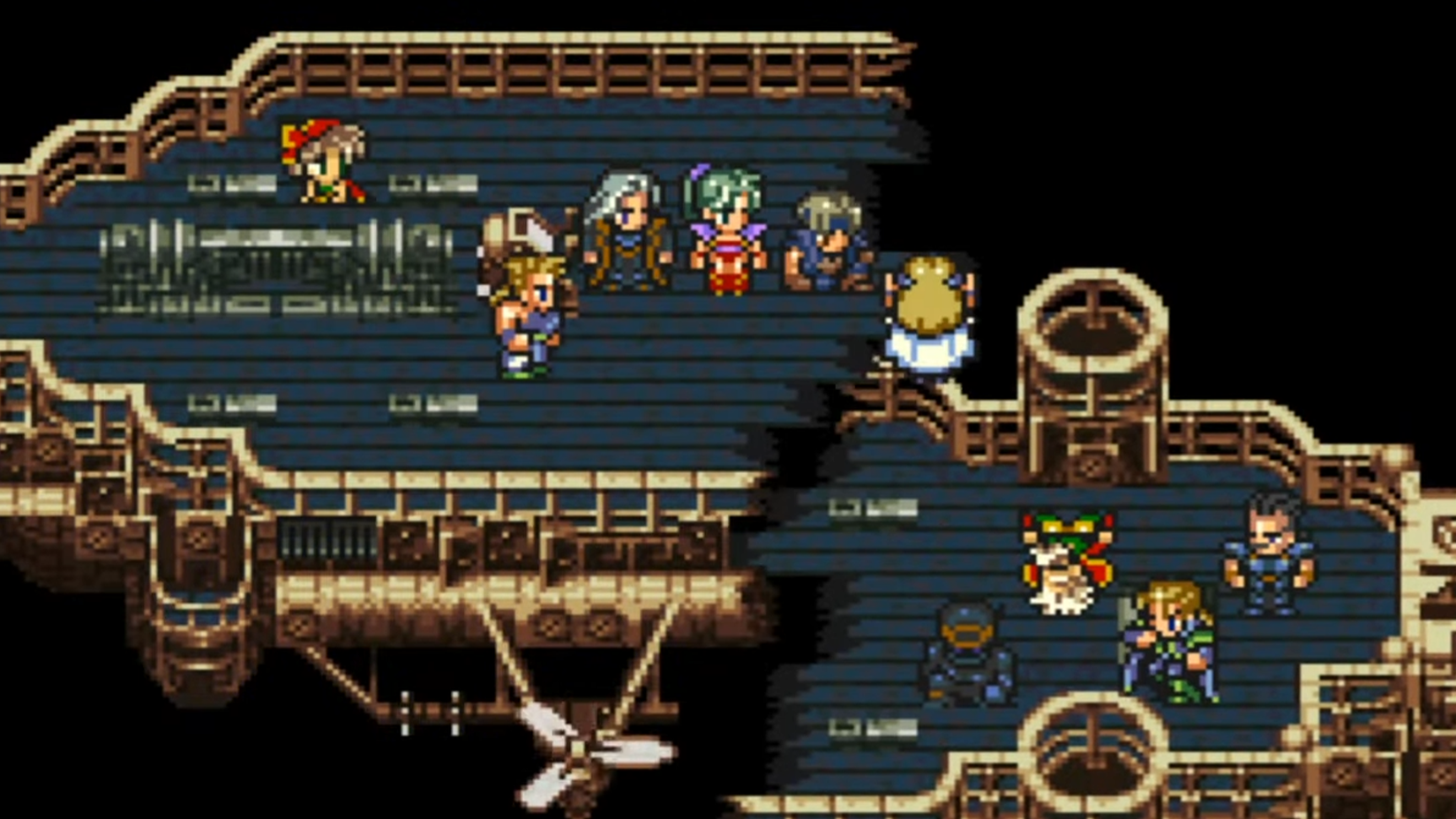 Final Fantasy 6 airship break