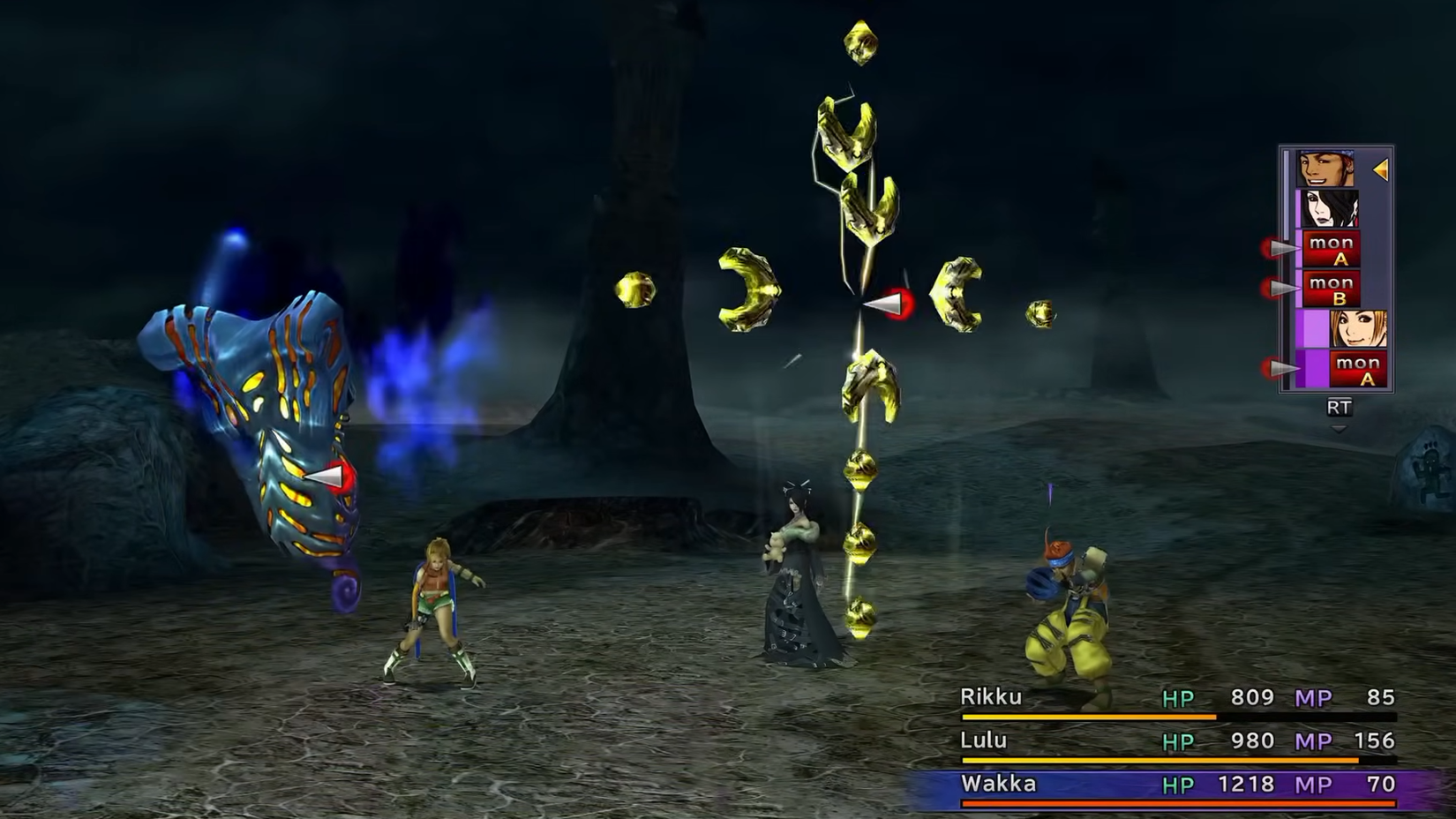 Final Fantasy X gameplay