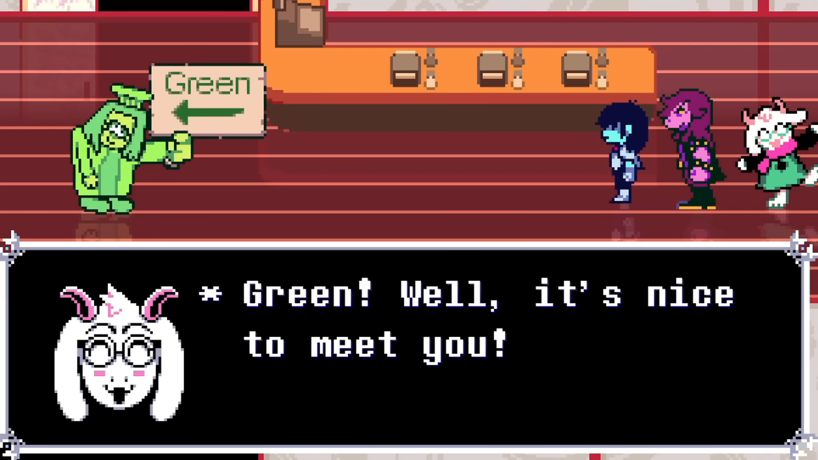 Deltarune Green