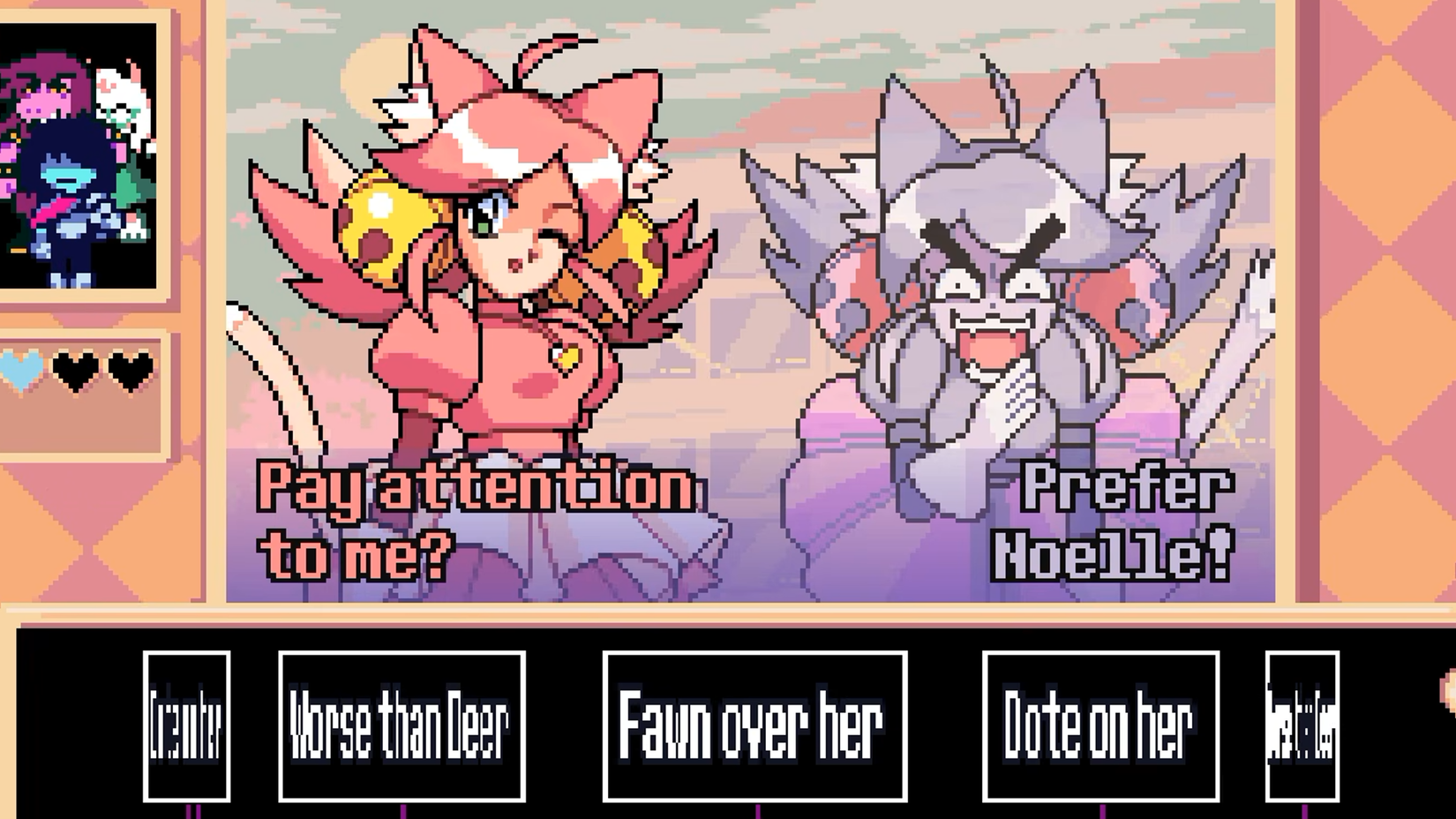 Deltarune Pink boss