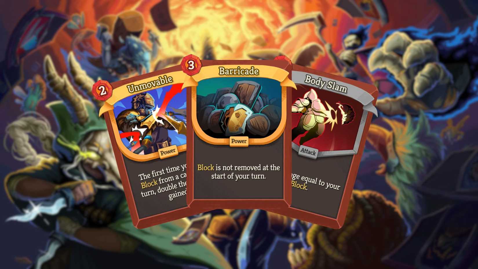 Slay the Spire Barricade Deck