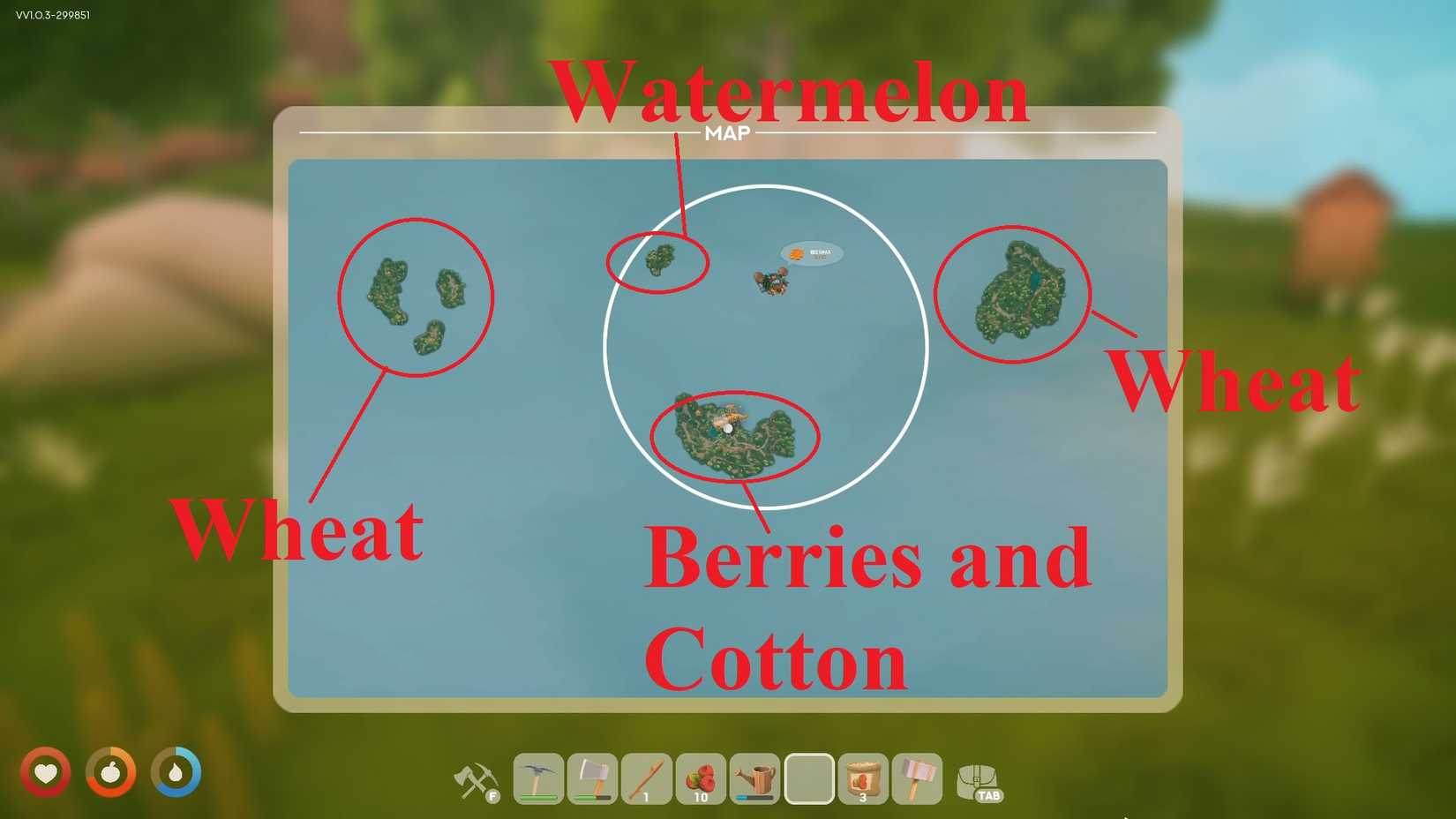 Solarpunk Crop Map