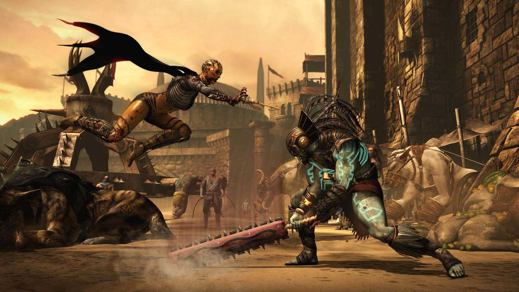 Mortal Kombat X D'vorah Kotal Kahn