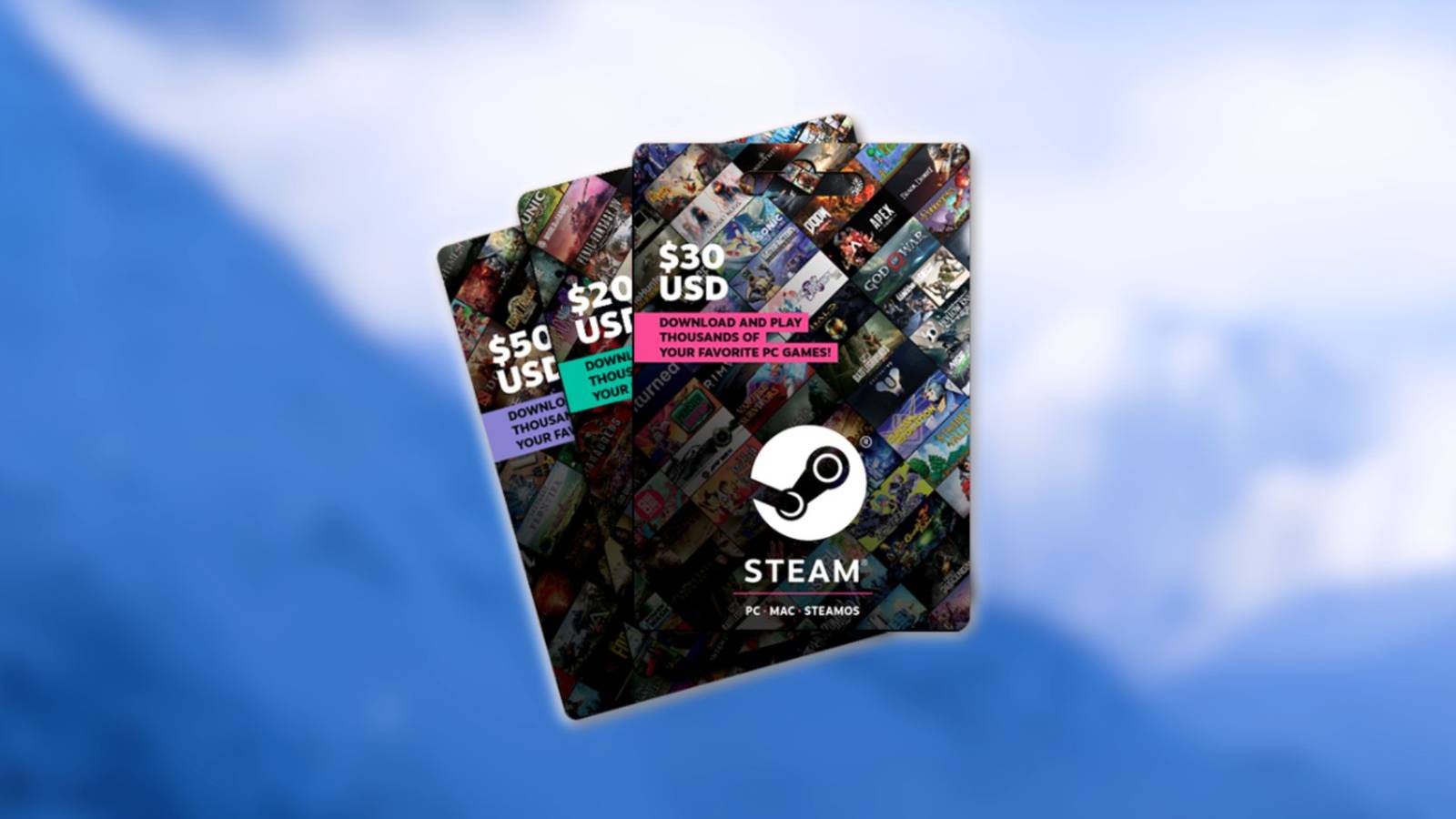 Steam Will No Longer Sell Physical Gift Cards Due to Scammers