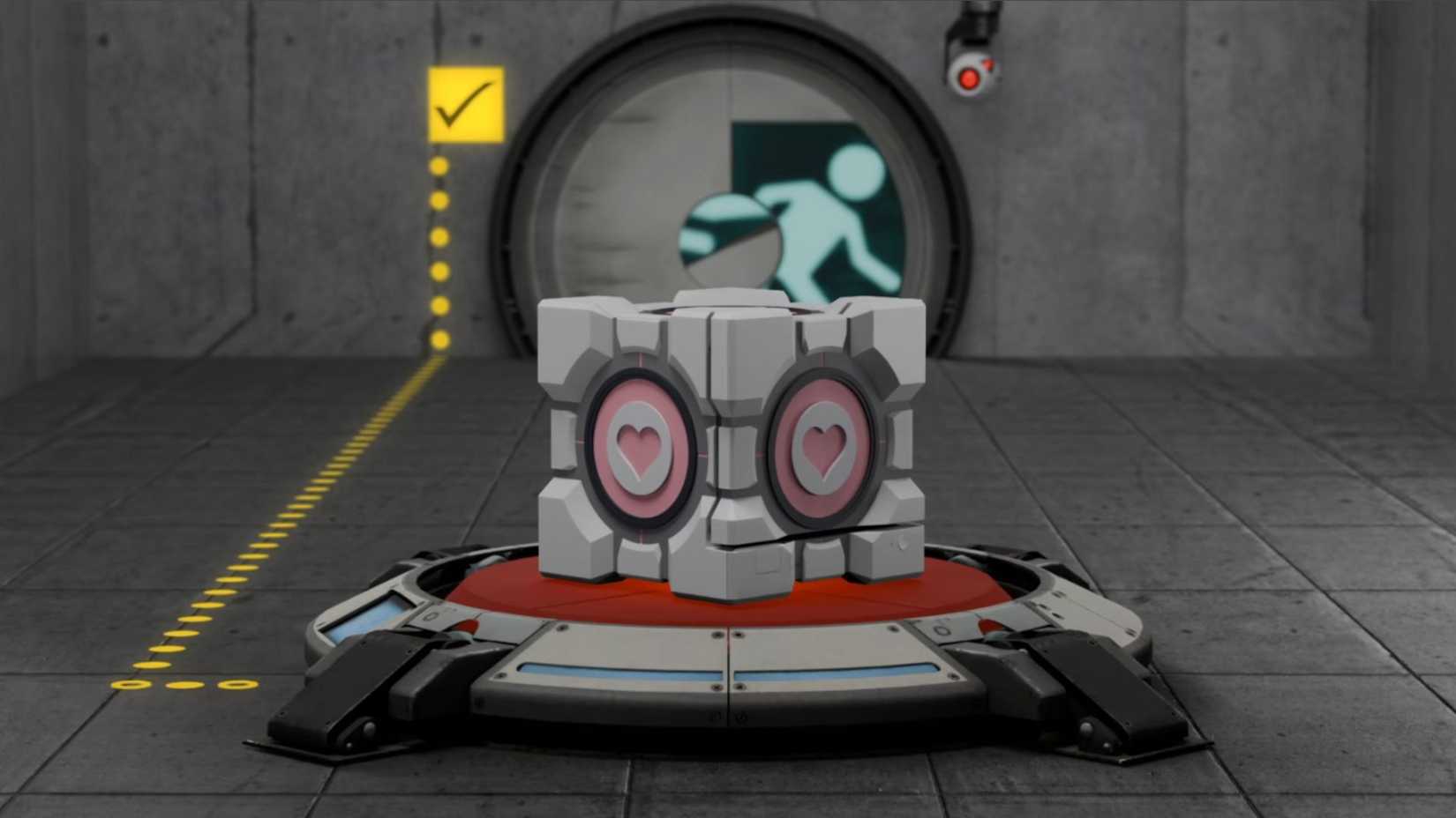 Steam Machine Portal Skin Graphic Art