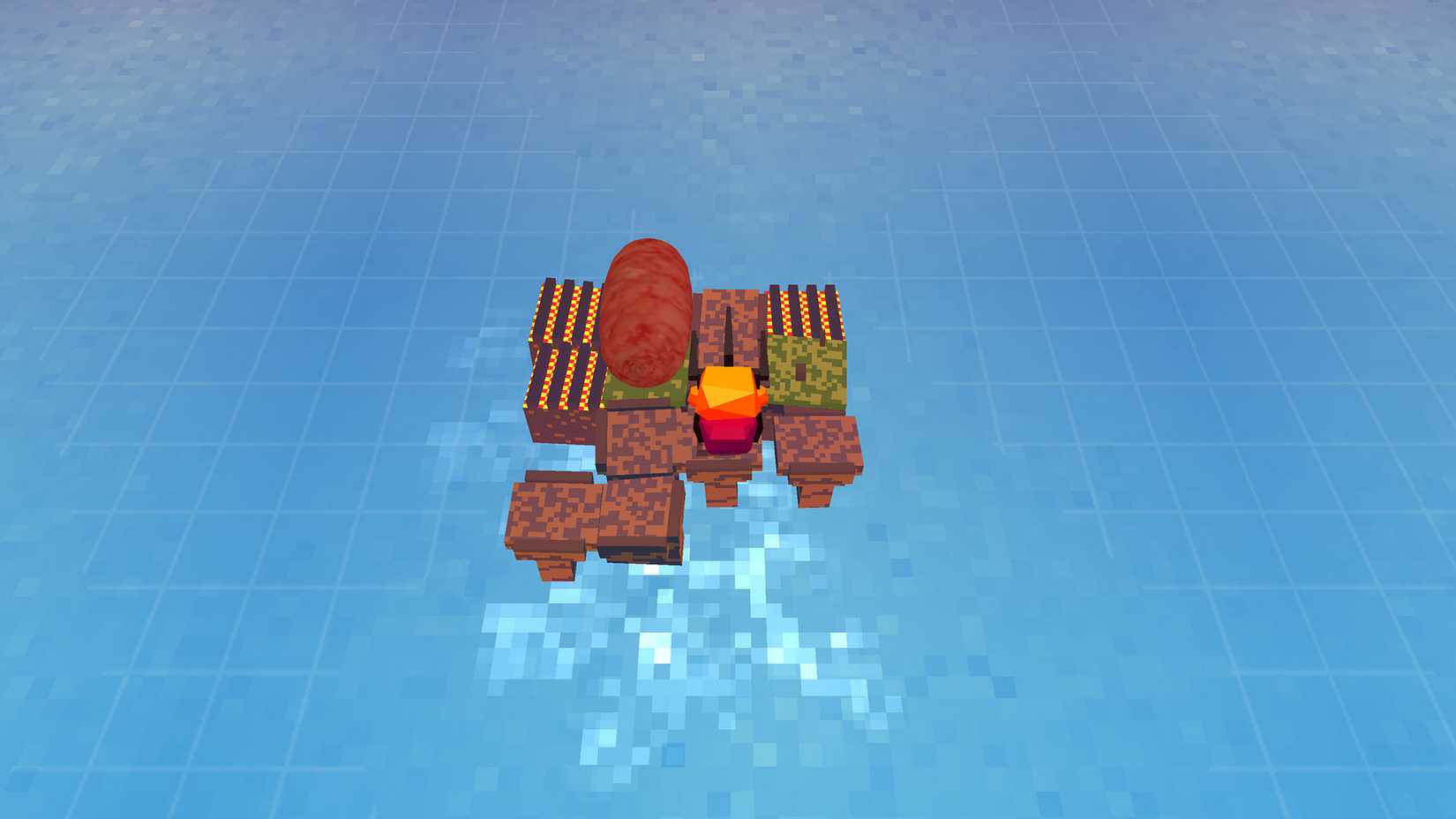 Stephen and a Sausage on a Small Island in Stephen's Sausage Roll