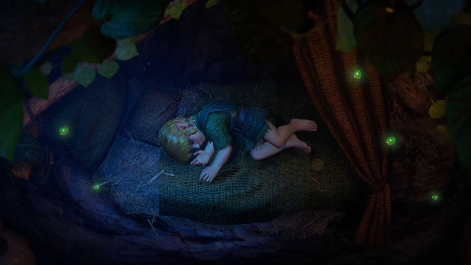 The Legend of Zelda_ Ocarina of Time Link Sleeping