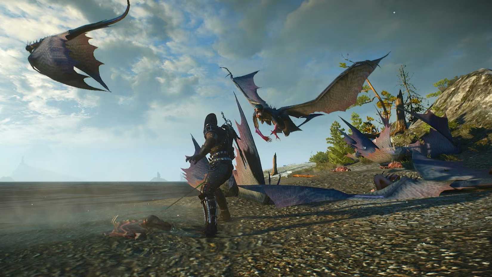 The Witcher 3 Skellige Harpy HUD None (1)